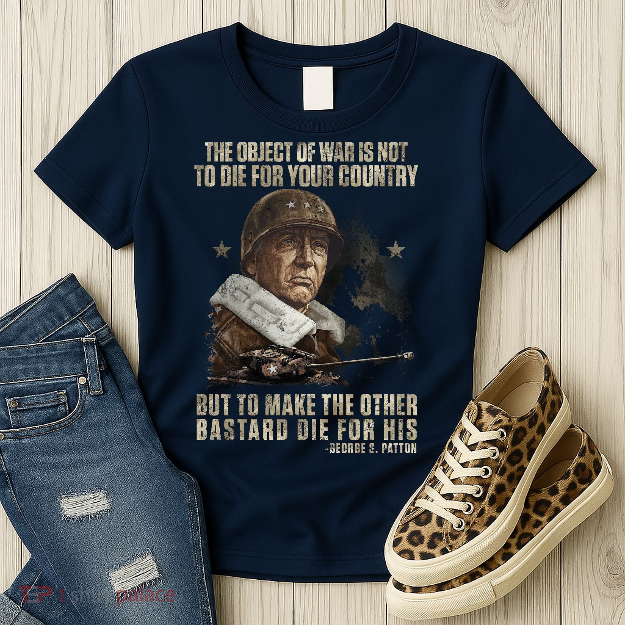 George S Patton Women's T-Shirt