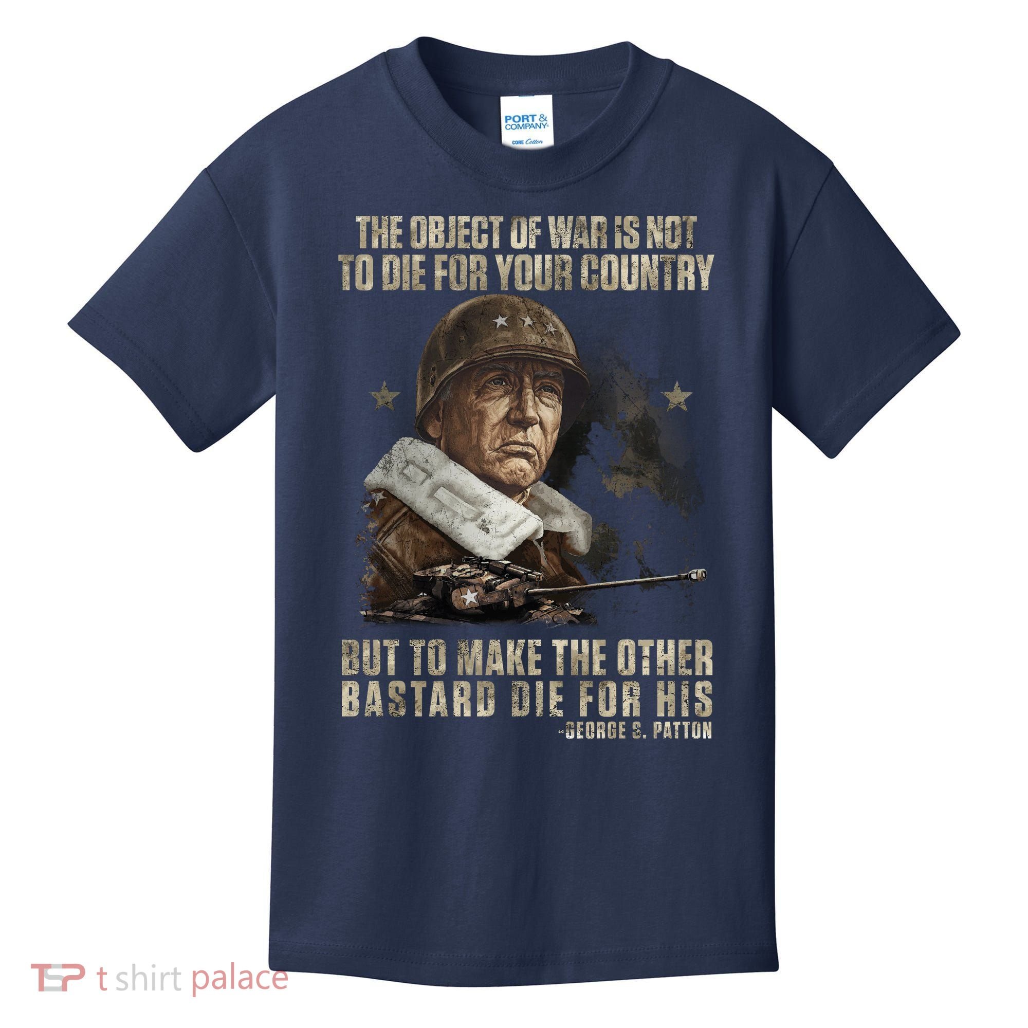 George S Patton Kids T-Shirt