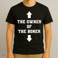 The Owner Of The Boner Funny Humor T-Shirt thumb 3