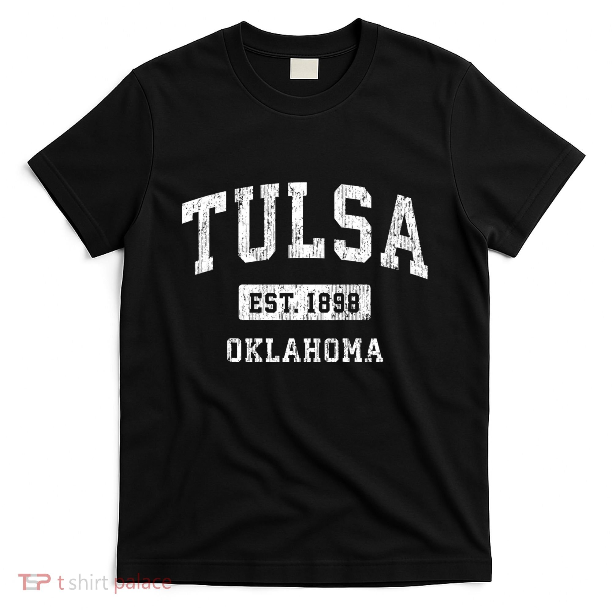 Tulsa Oklahoma Ok Vintage Athletic Sports T-Shirt