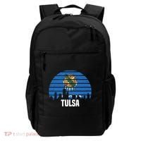 Tulsa Oklahoma Ok Group City Trip Silhouette Flag Backpack thumb 0
