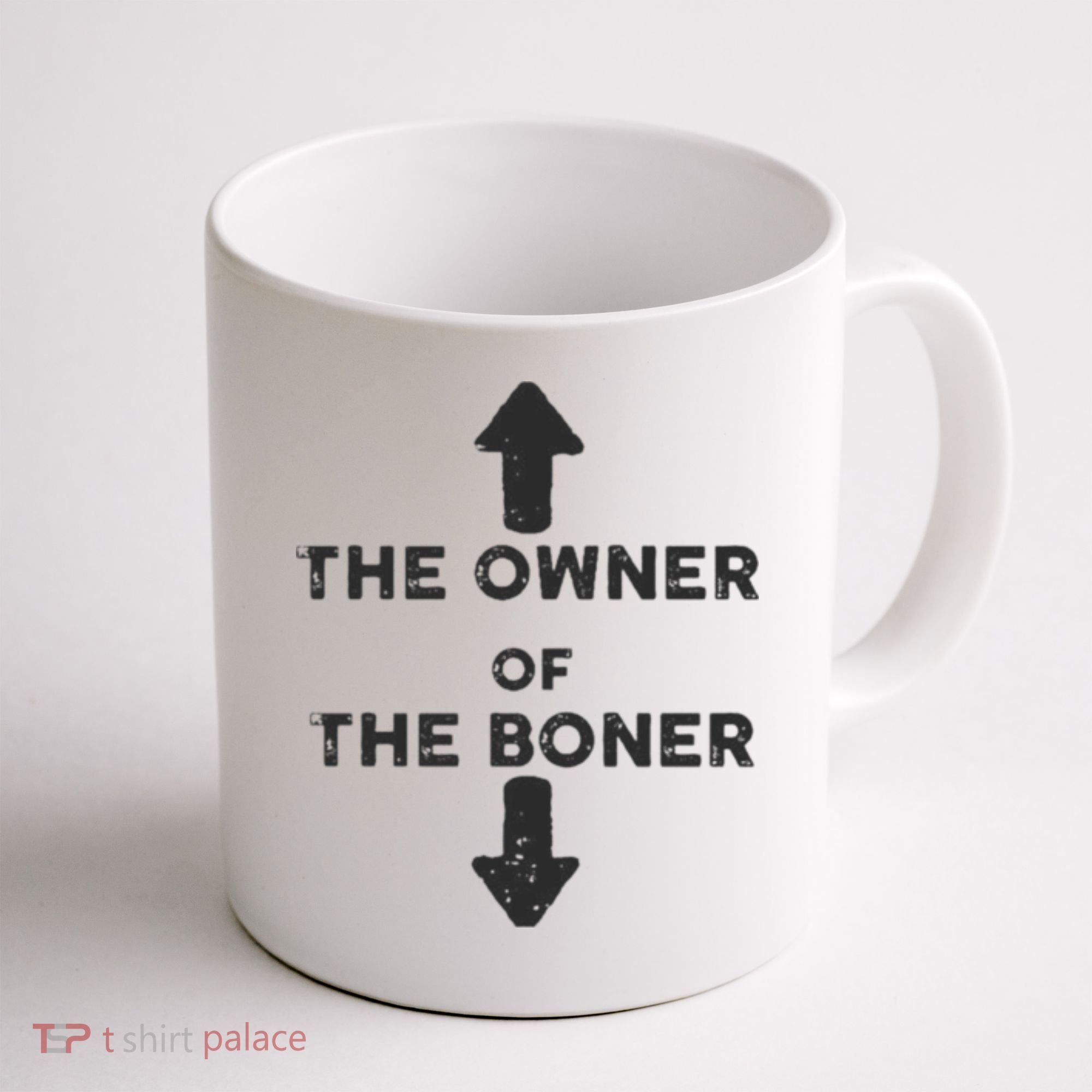 The Owner Of The Boner Coffee Mug