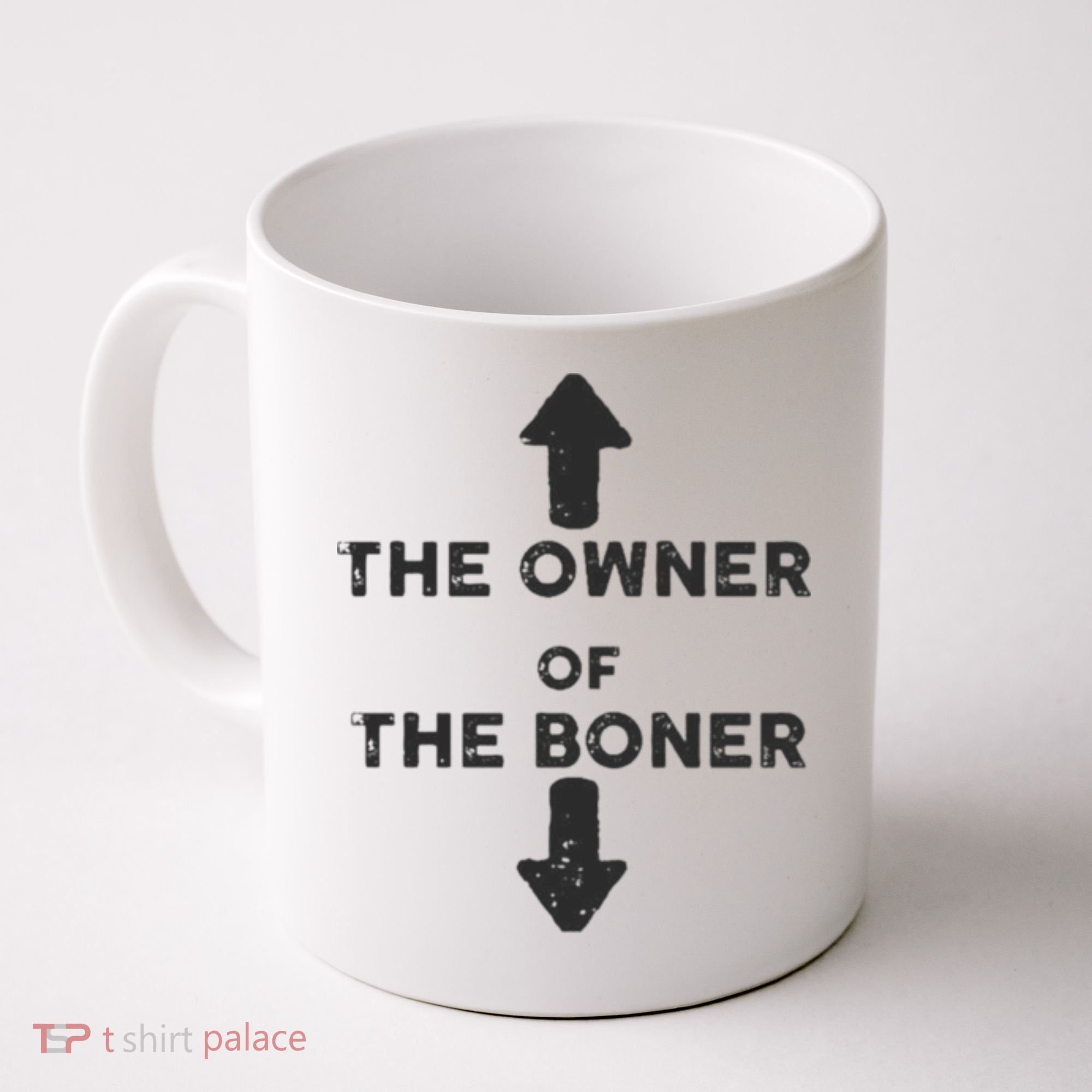 The Owner Of The Boner Coffee Mug