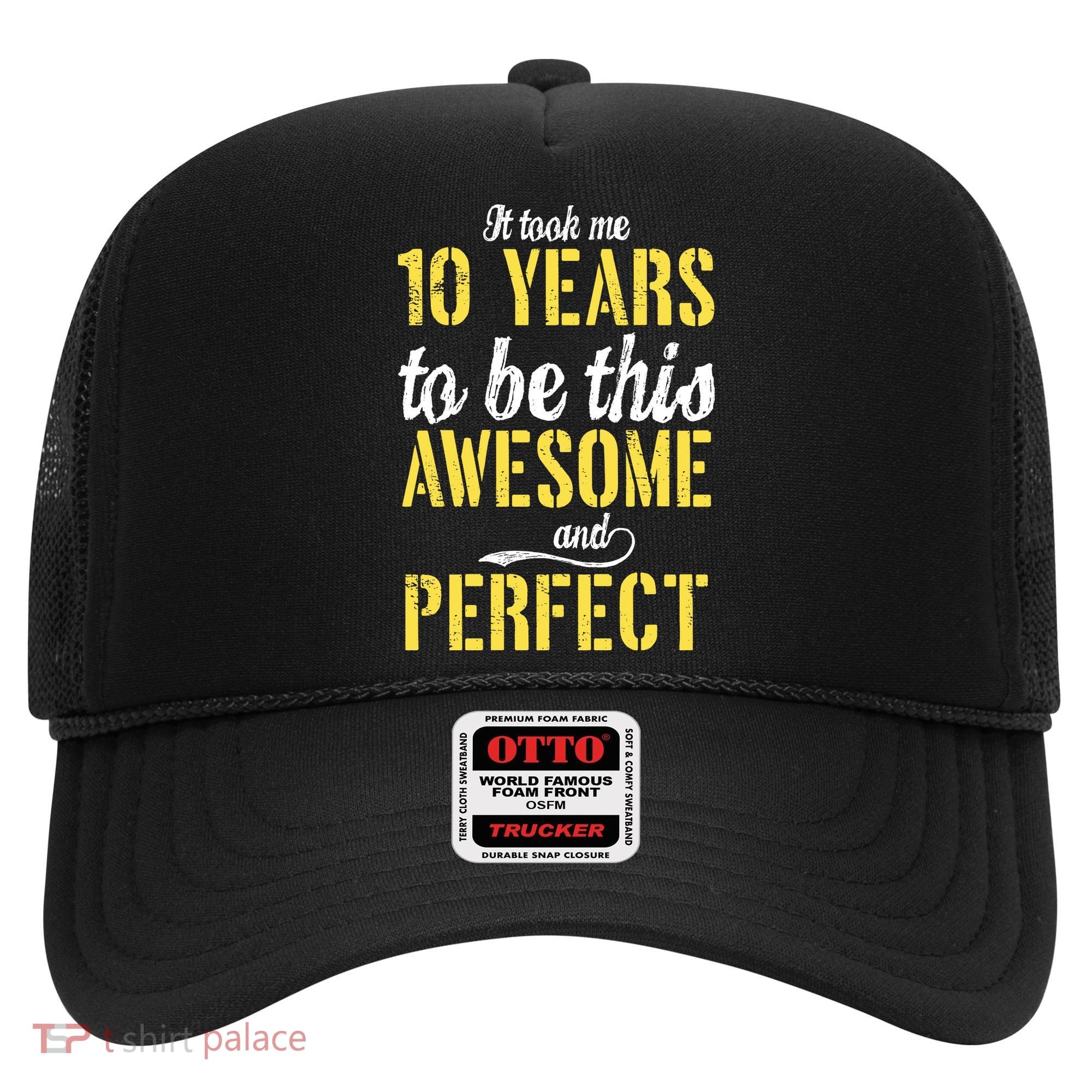 Took Me 10 Years To Be This Awesome And Perfect Hat