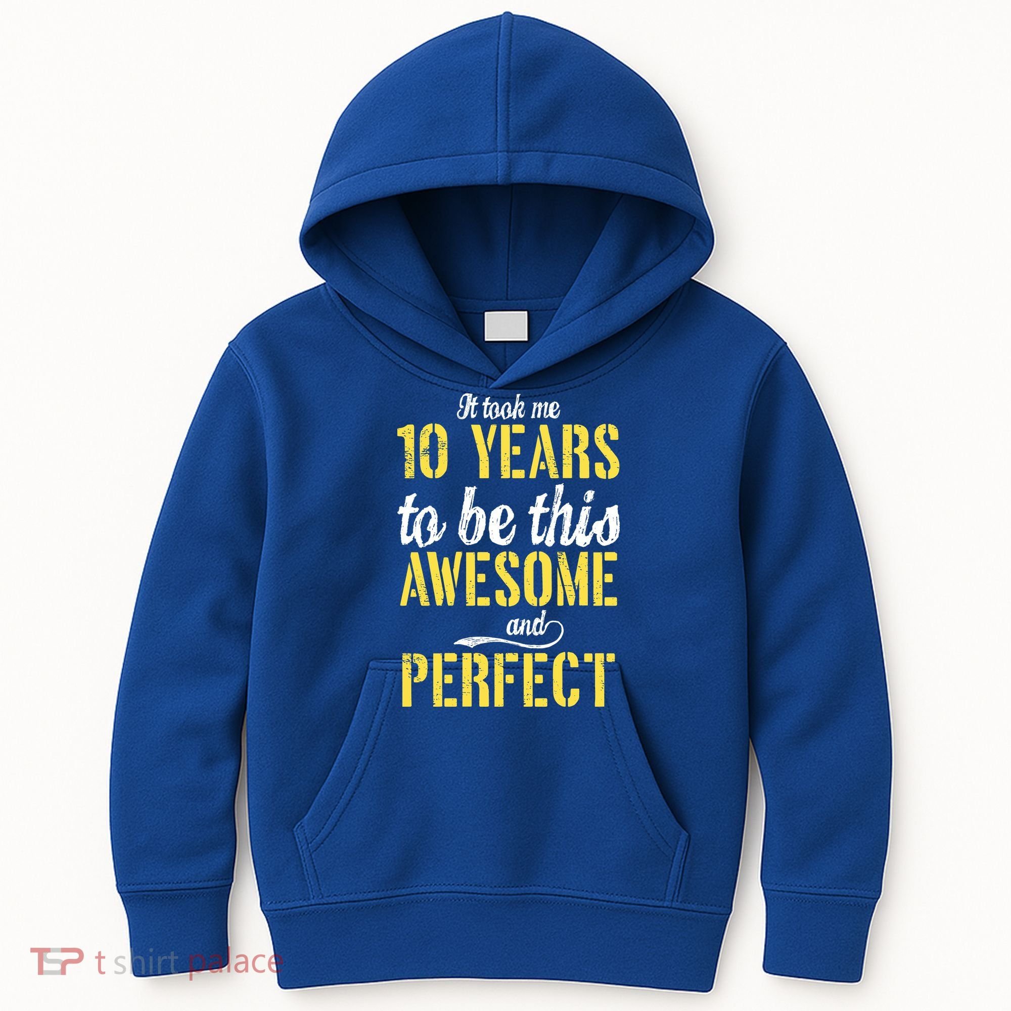 Took Me 10 Years To Be This Awesome And Perfect Kids Hoodie