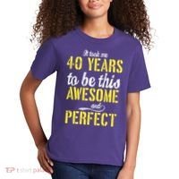 Took Me 40 Years To Be This Awesome And Perfect Kids T-Shirt thumb 2