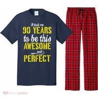 Took Me 90 Years To Be This Awesome And Perfect Pajama Set thumb 0