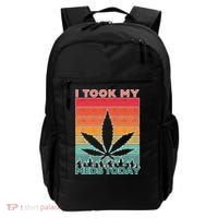 Took My Meds Today Medical Marijuana Backpack thumb 0