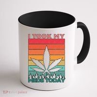 Took My Meds Today Medical Marijuana Coffee Mug thumb 1