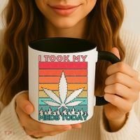 Took My Meds Today Medical Marijuana Coffee Mug thumb 3