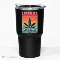 Took My Meds Today Medical Marijuana Tumbler thumb 0