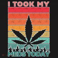 Took My Meds Today Medical Marijuana Women's Tank Top thumb 5