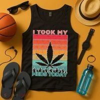 Took My Meds Today Medical Marijuana Tank Top thumb 4