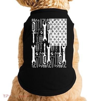 Tool American flag Mechanic Doggie Tank