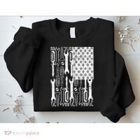 Tool American flag Mechanic Sweatshirt thumb 2