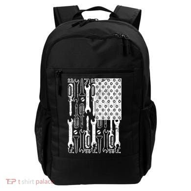 Tool American flag Mechanic Backpack