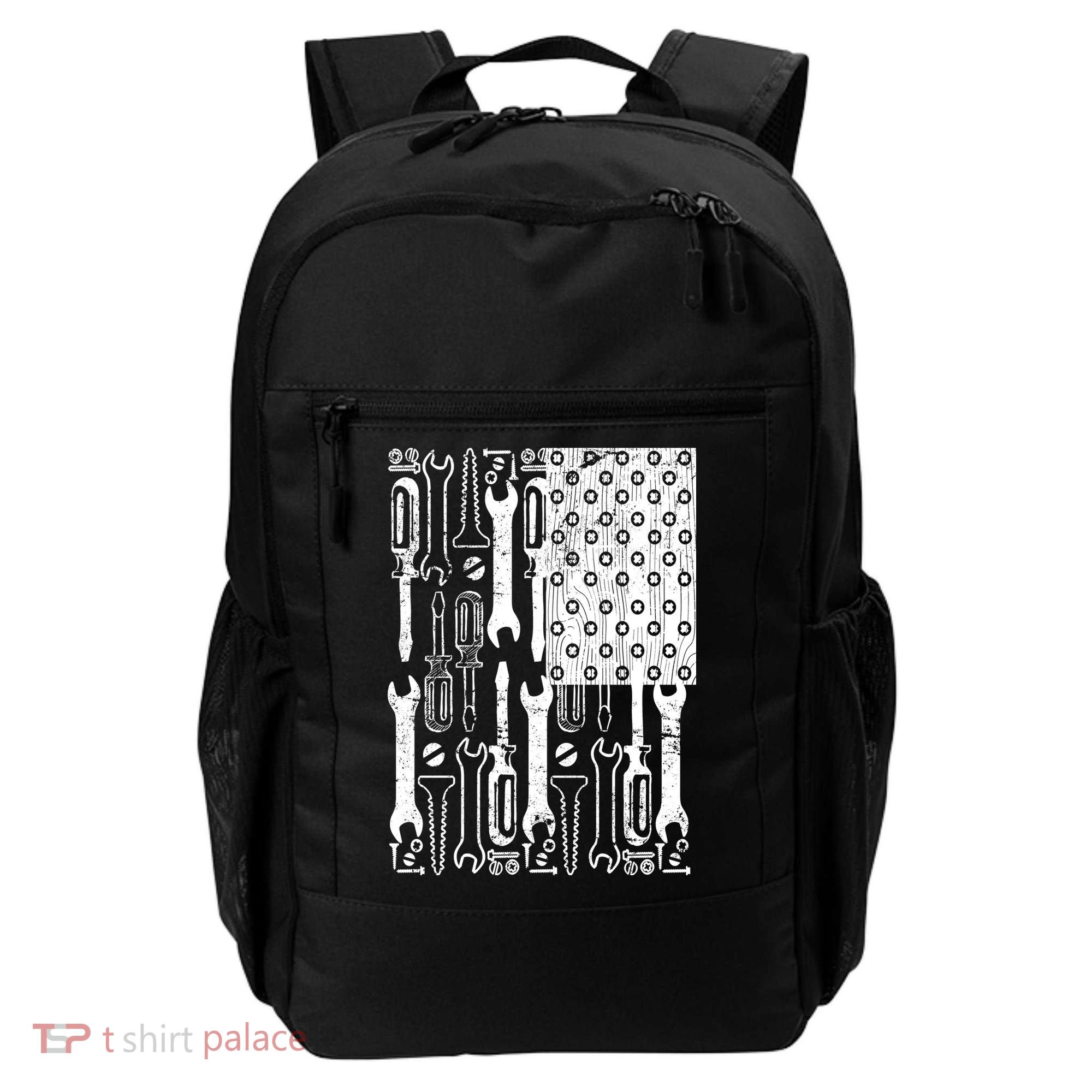 Tool American flag Mechanic Backpack