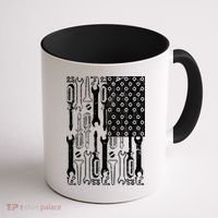 Tool American flag Mechanic Coffee Mug thumb 1