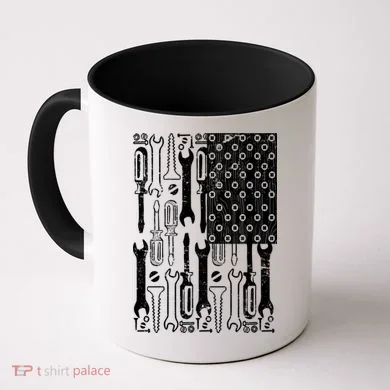 Tool American flag Mechanic Coffee Mug