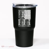 Tool American flag Mechanic Tumbler thumb 0