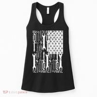 Tool American flag Mechanic Women's Tank Top thumb 0