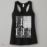 Tool American flag Mechanic Women's Tank Top thumb 3