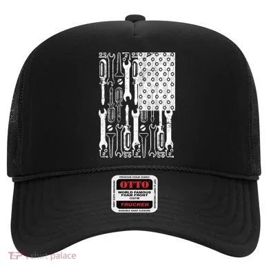 Tool American flag Mechanic Hat