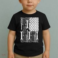 Tool American flag Mechanic Toddler T-Shirt thumb 2