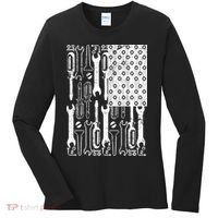 Tool American flag Mechanic Women's Long Sleeve Shirt thumb 0