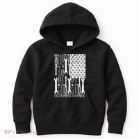 Tool American flag Mechanic Kids Hoodie thumb 0