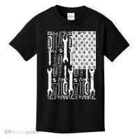 Tool American flag Mechanic Kids T-Shirt thumb 0