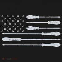 Tool Flag USA-Made Doggie Bandana thumb 2