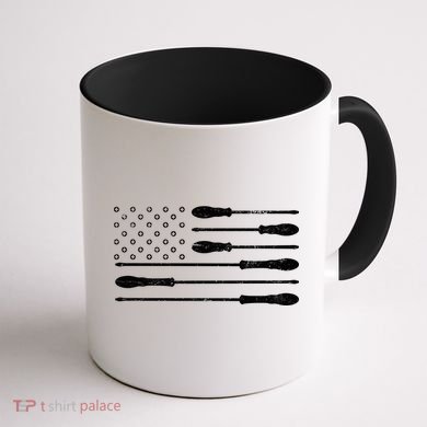 Tool Flag Coffee Mug back