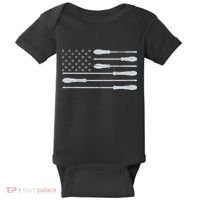 Tool Flag Baby Bodysuit thumb 0