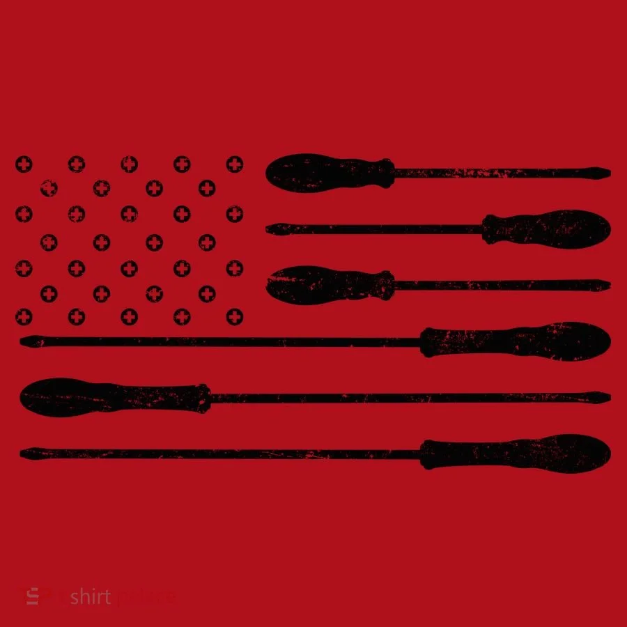 Tool Flag Christmas Stocking