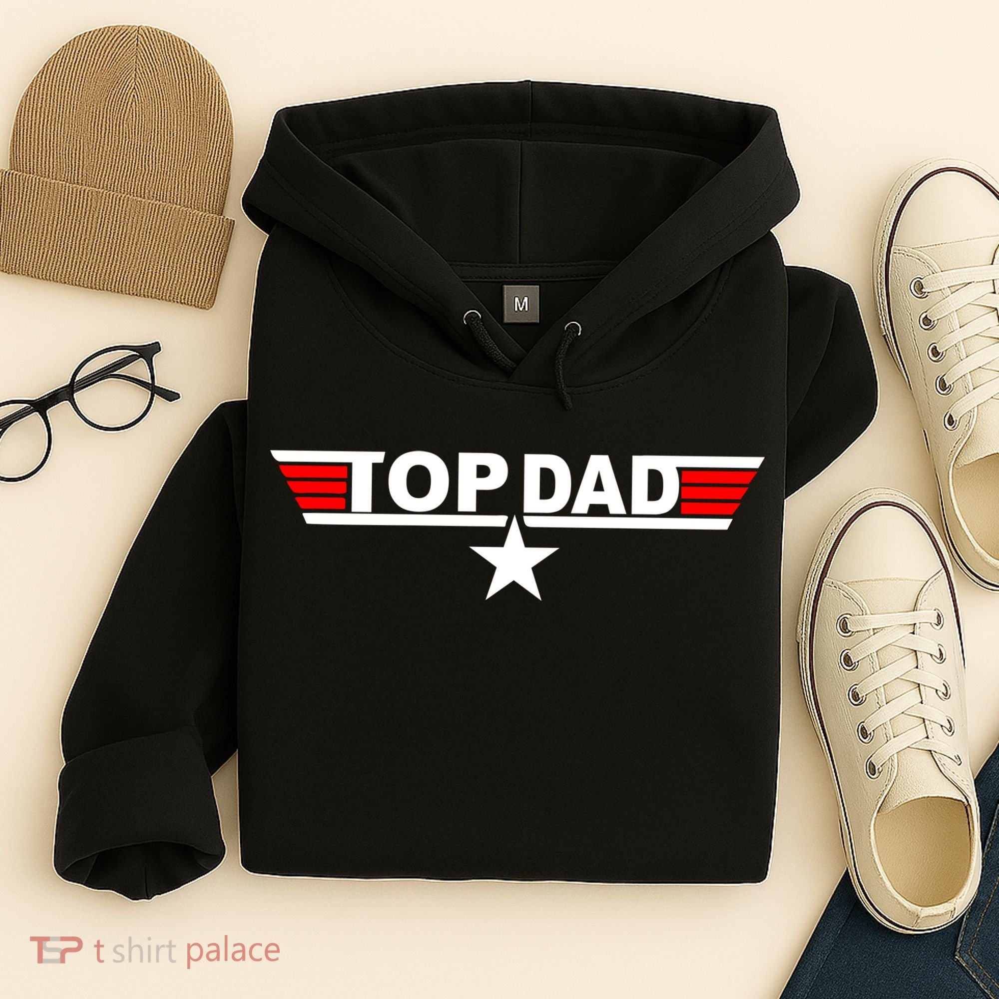 Top Dad Logo Hoodie