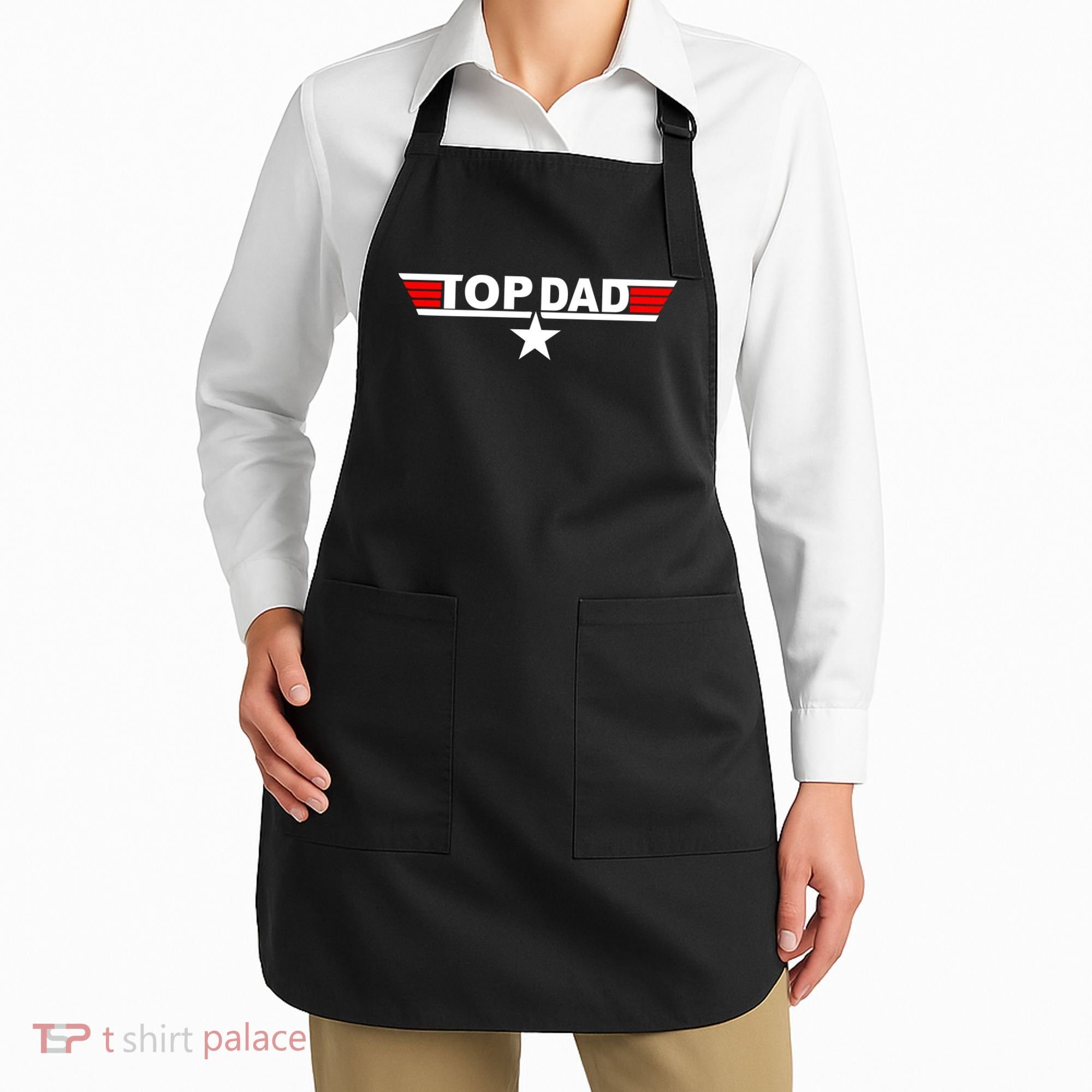 Top Dad Logo Apron