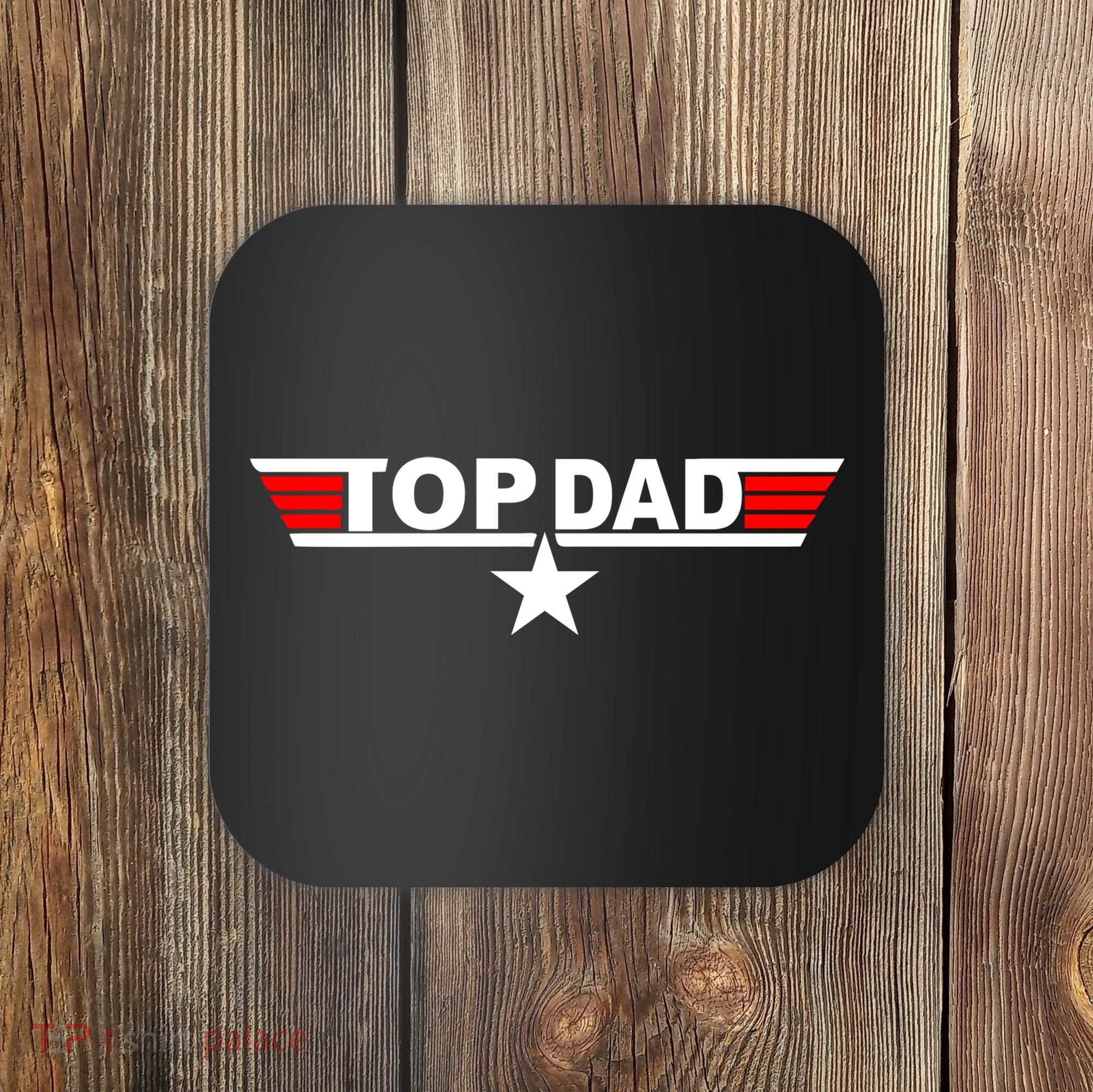 Top Dad Logo Coaster