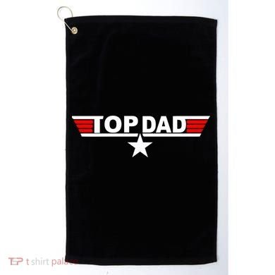 Top Dad Logo Golf Towel