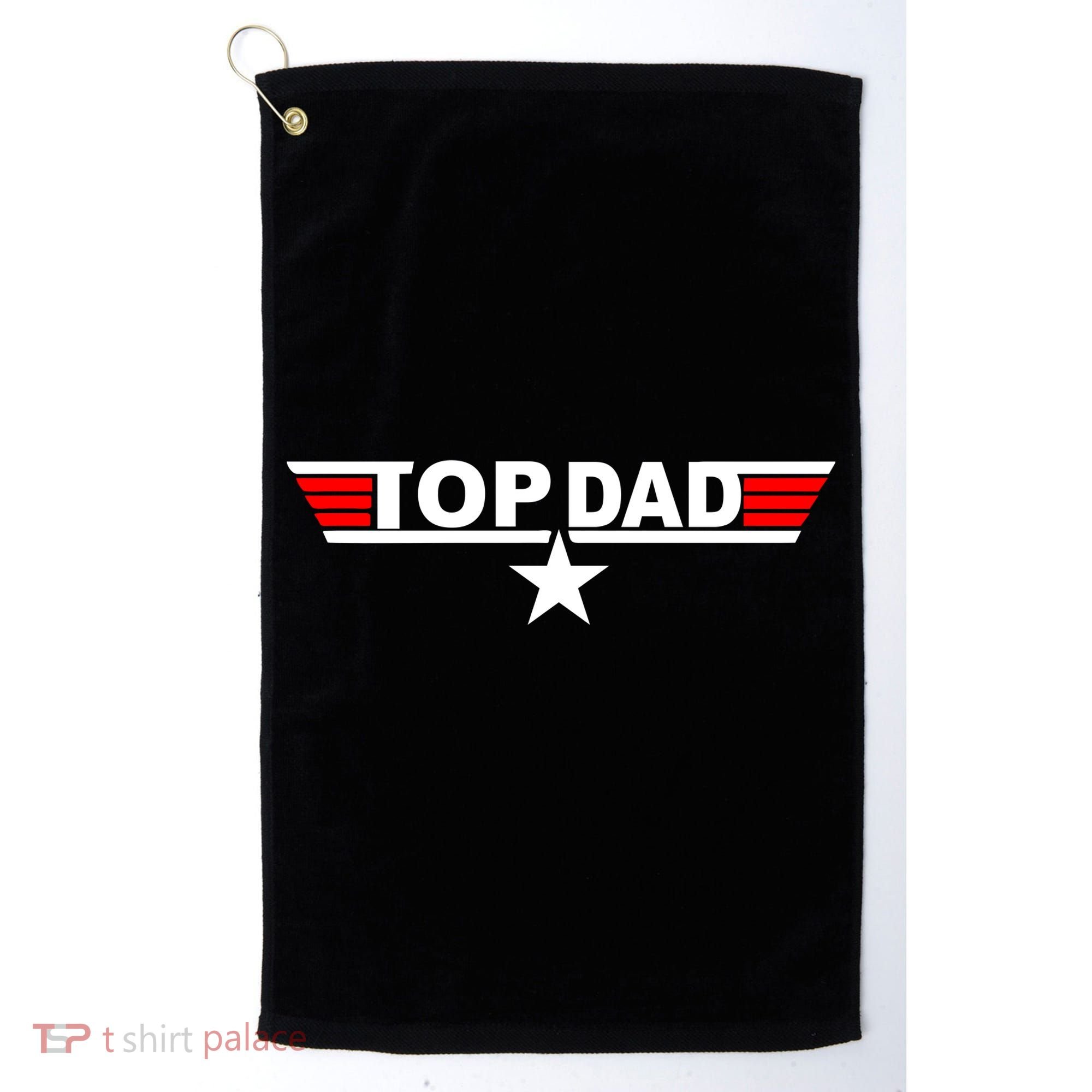 Top Dad Logo Golf Towel