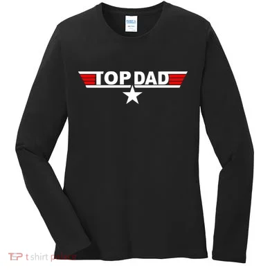 Top Dad Logo Women's Long Sleeve Shirt