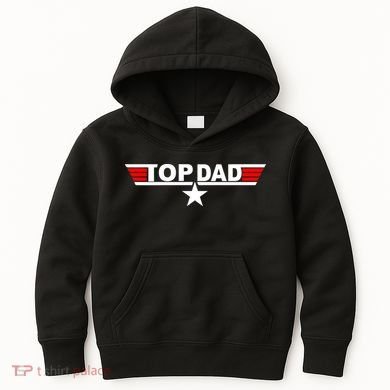 Top Dad Logo Kids Hoodie
