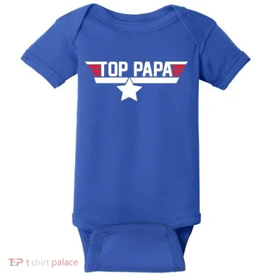 Top Papa Baby Bodysuit