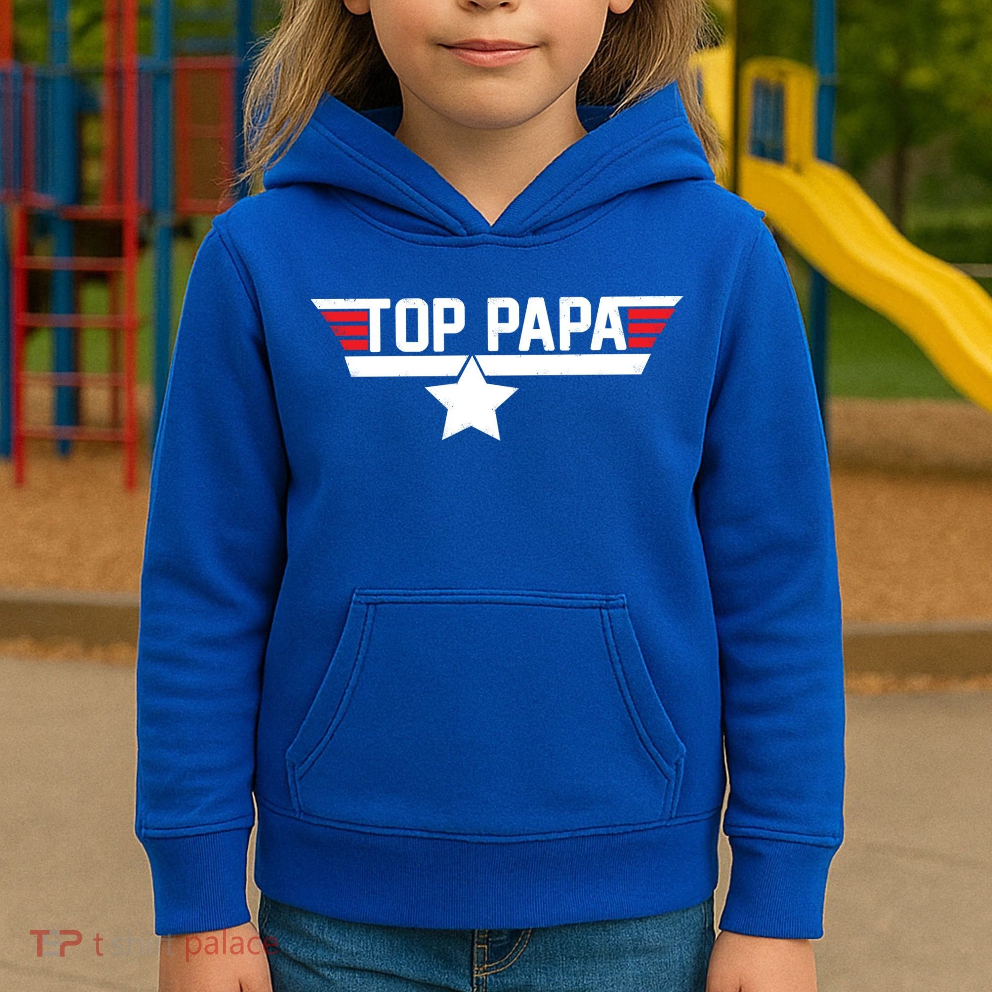 Top Papa Kids Hoodie