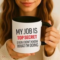 Top Secret Job Coffee Mug thumb 3