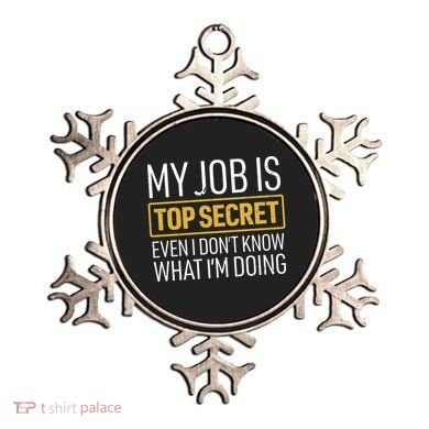 Top Secret Job Ornament