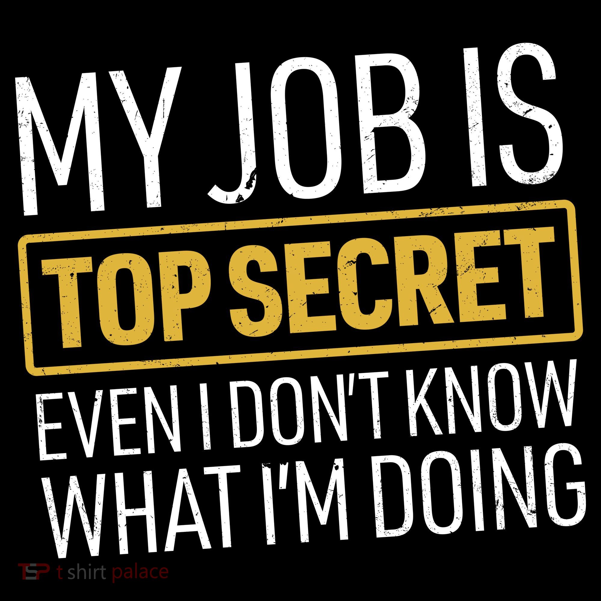 Top Secret Job Ornament