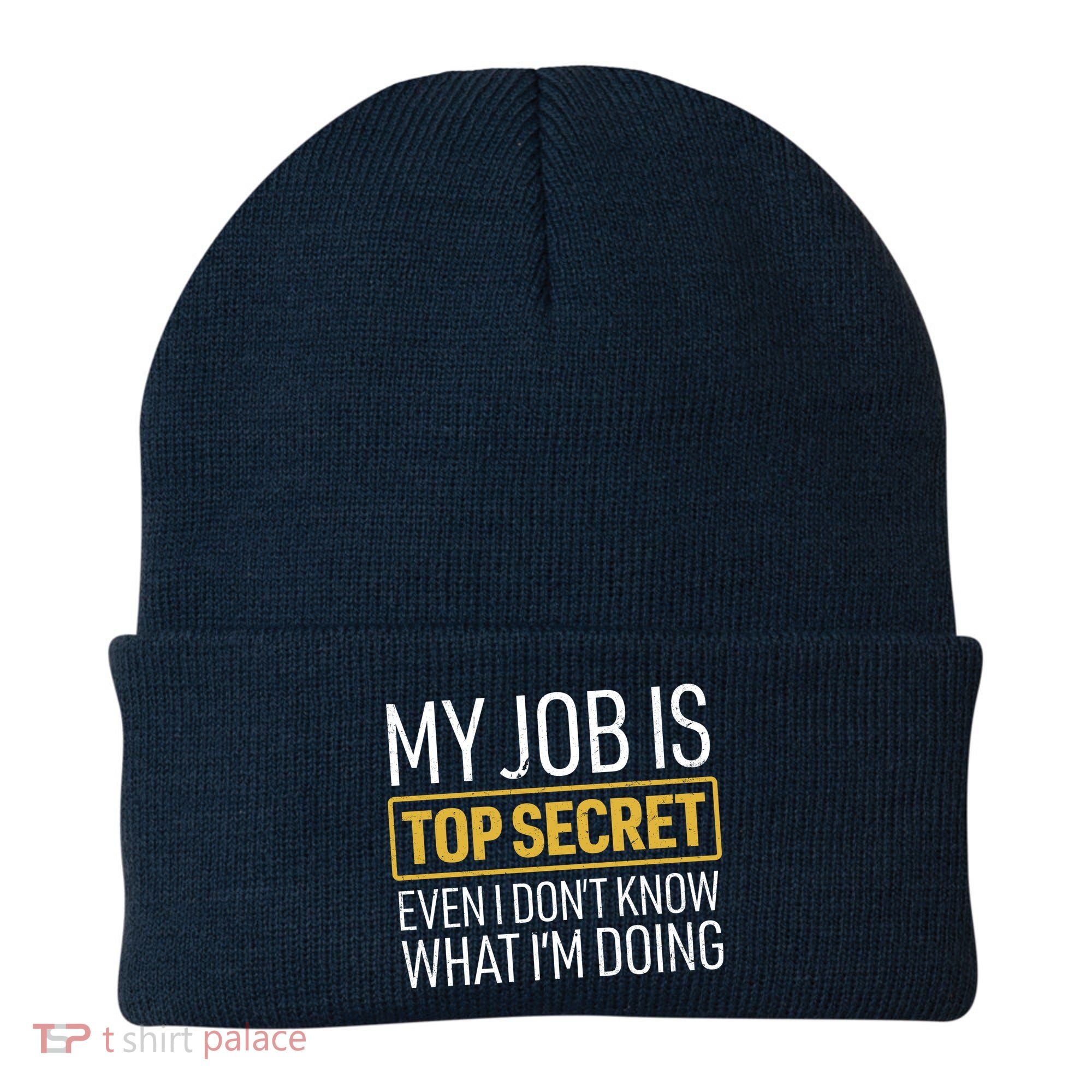 Top Secret Job Beanie