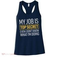 Top Secret Job Women's Tank Top thumb 0