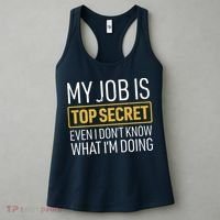 Top Secret Job Women's Tank Top thumb 3